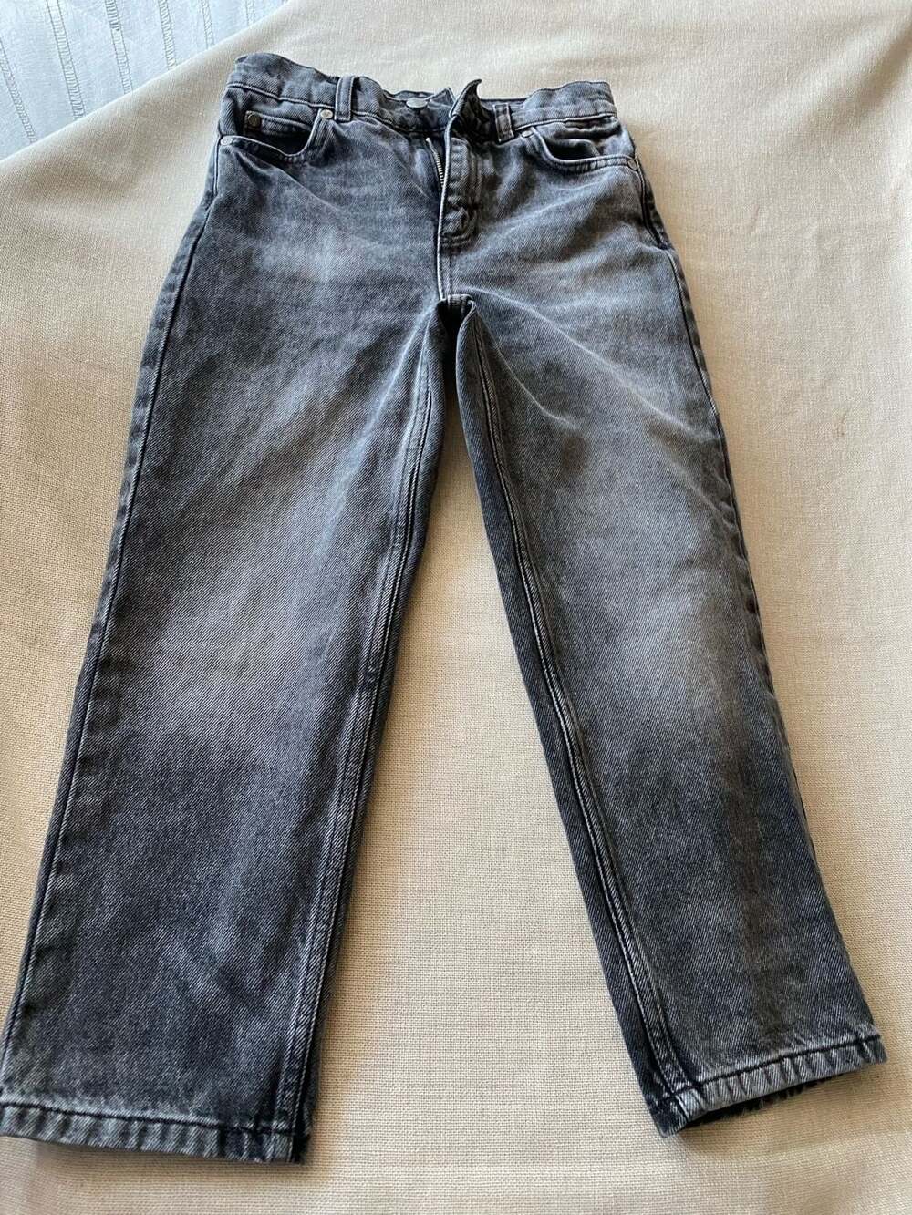 AllSaints Kids Grey Denim Jeans Size 8-9yrs